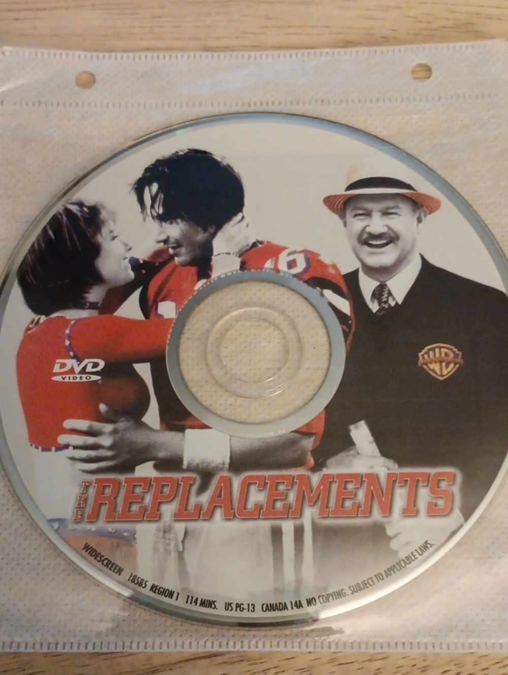 The Replacements DVD *NO CASE*